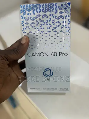 New Tecno Camon 40 Pro 5G 256 GB Black