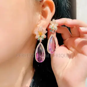 Multicolor Zircon Earring