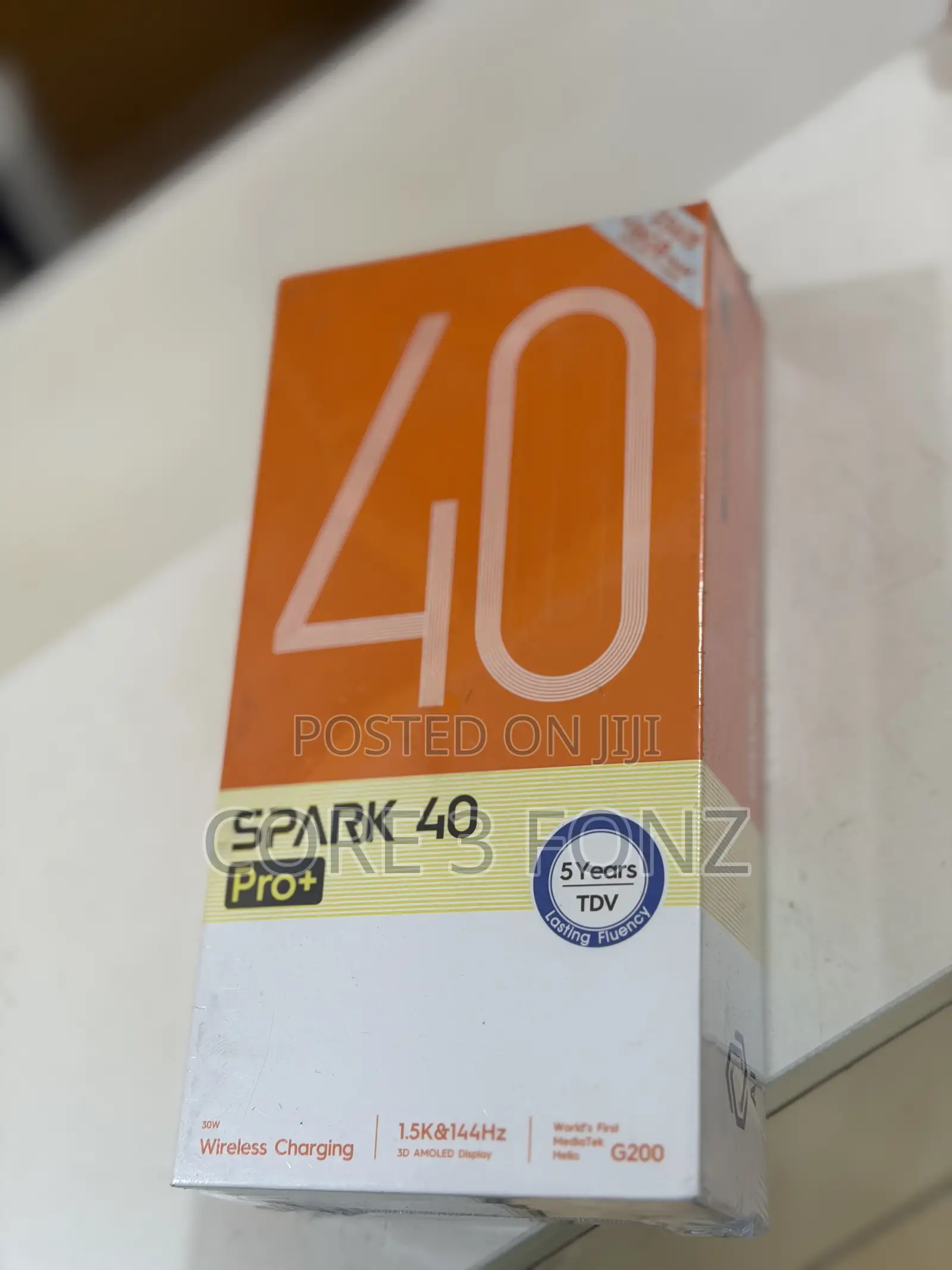 New Tecno Spark 40 Pro+ 256 GB Black