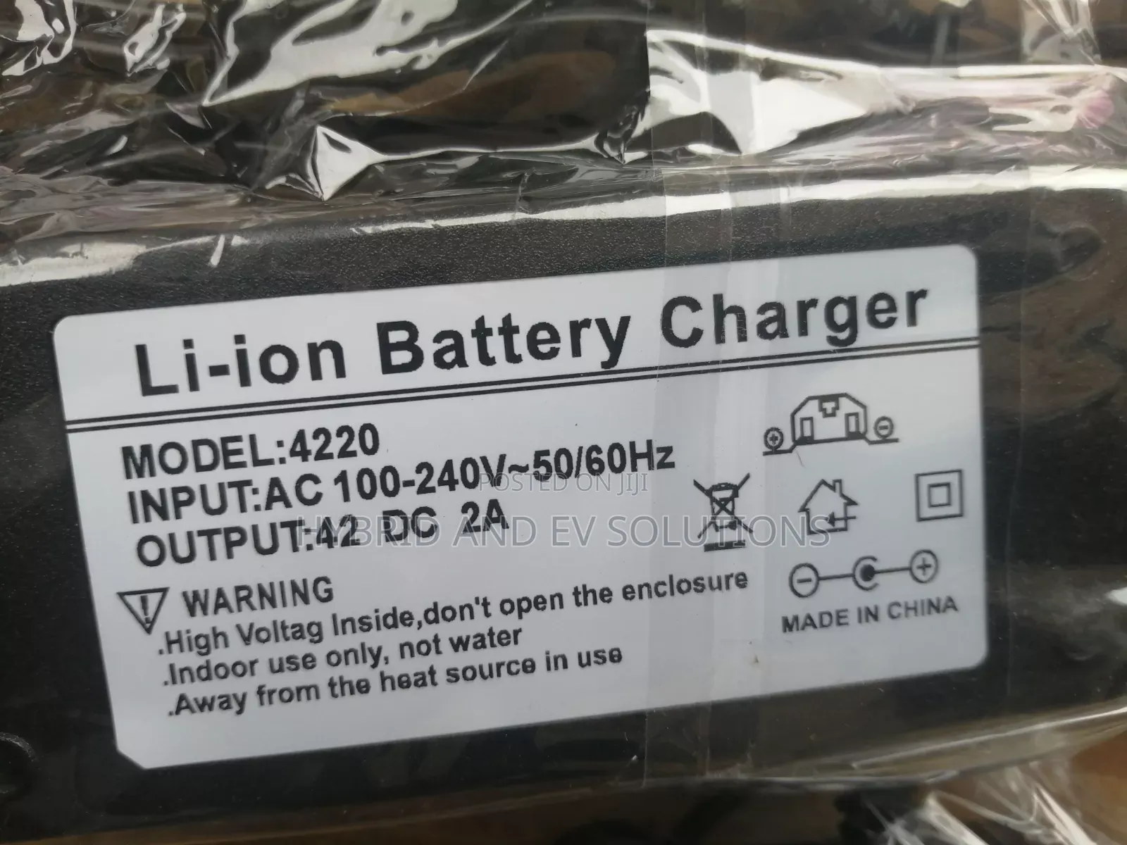 Charger for E-Bikes and Electric Scooters 36/42/48/54.6v/58.8v/67.2v