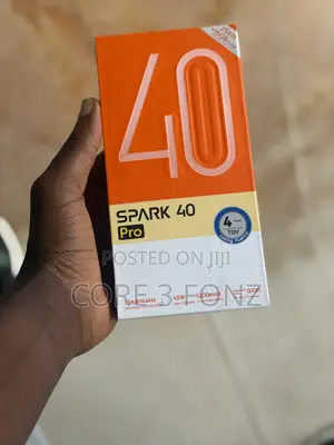 New Tecno Spark 40 Pro 256 GB Black