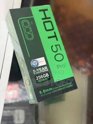 New Infinix Hot 50 Pro+ 4G 256 GB Black