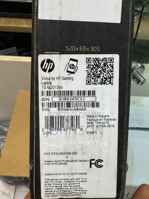 New Laptop HP Victus 15 8GB Intel Core i5 SSD 512GB