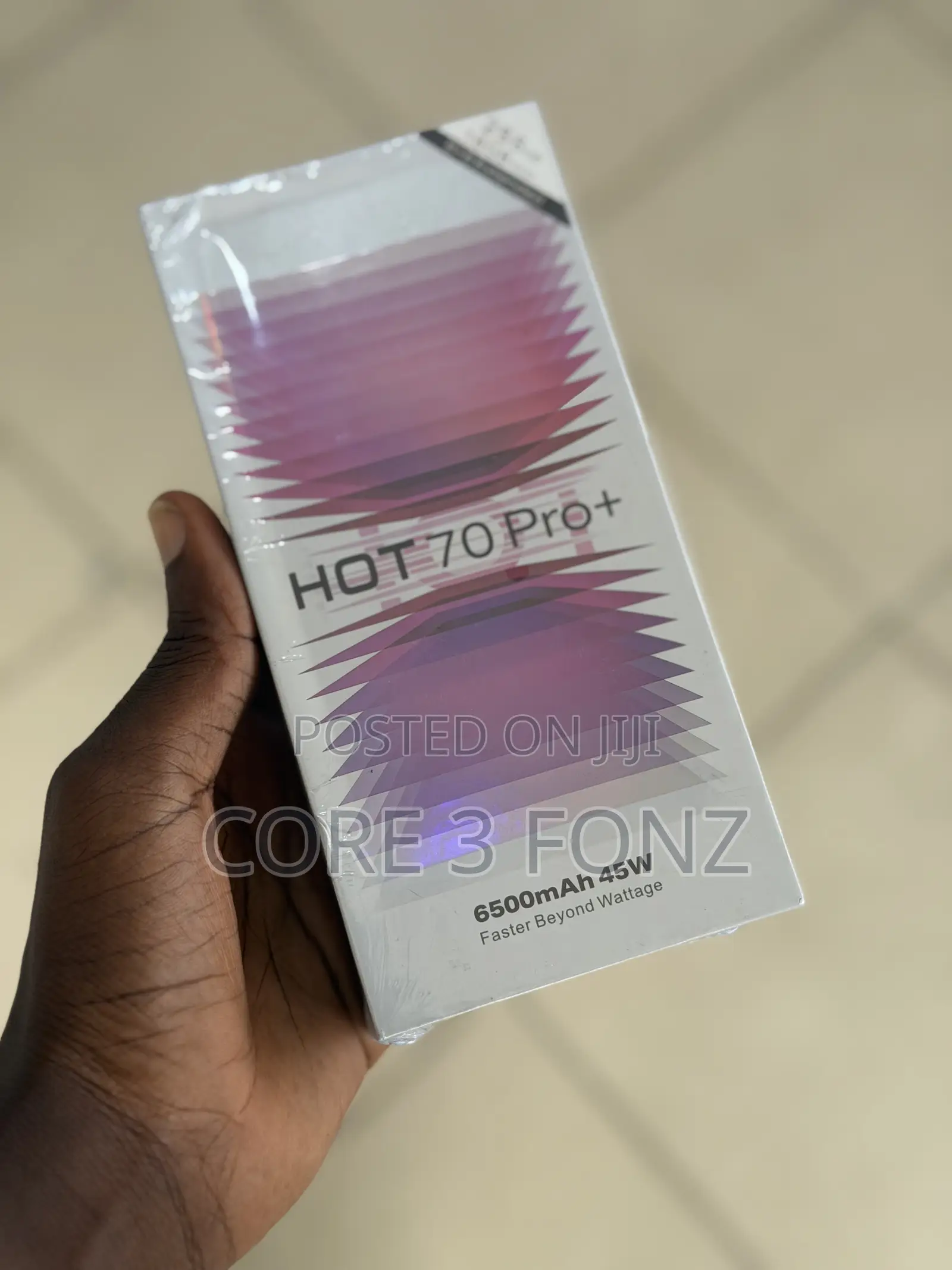 New Infinix Hot 70 Pro 5G+ 256 GB Black