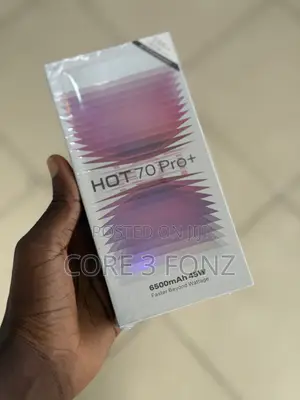 New Infinix Hot 70 Pro 5G+ 256 GB Black