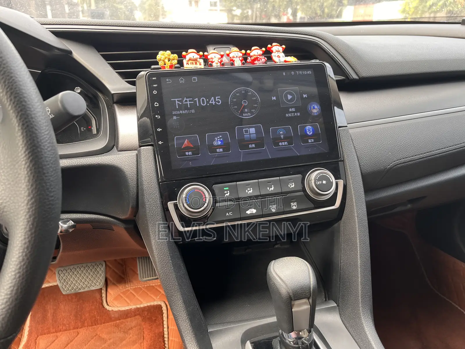 Honda Civic EX Hatchback 2019 Blue