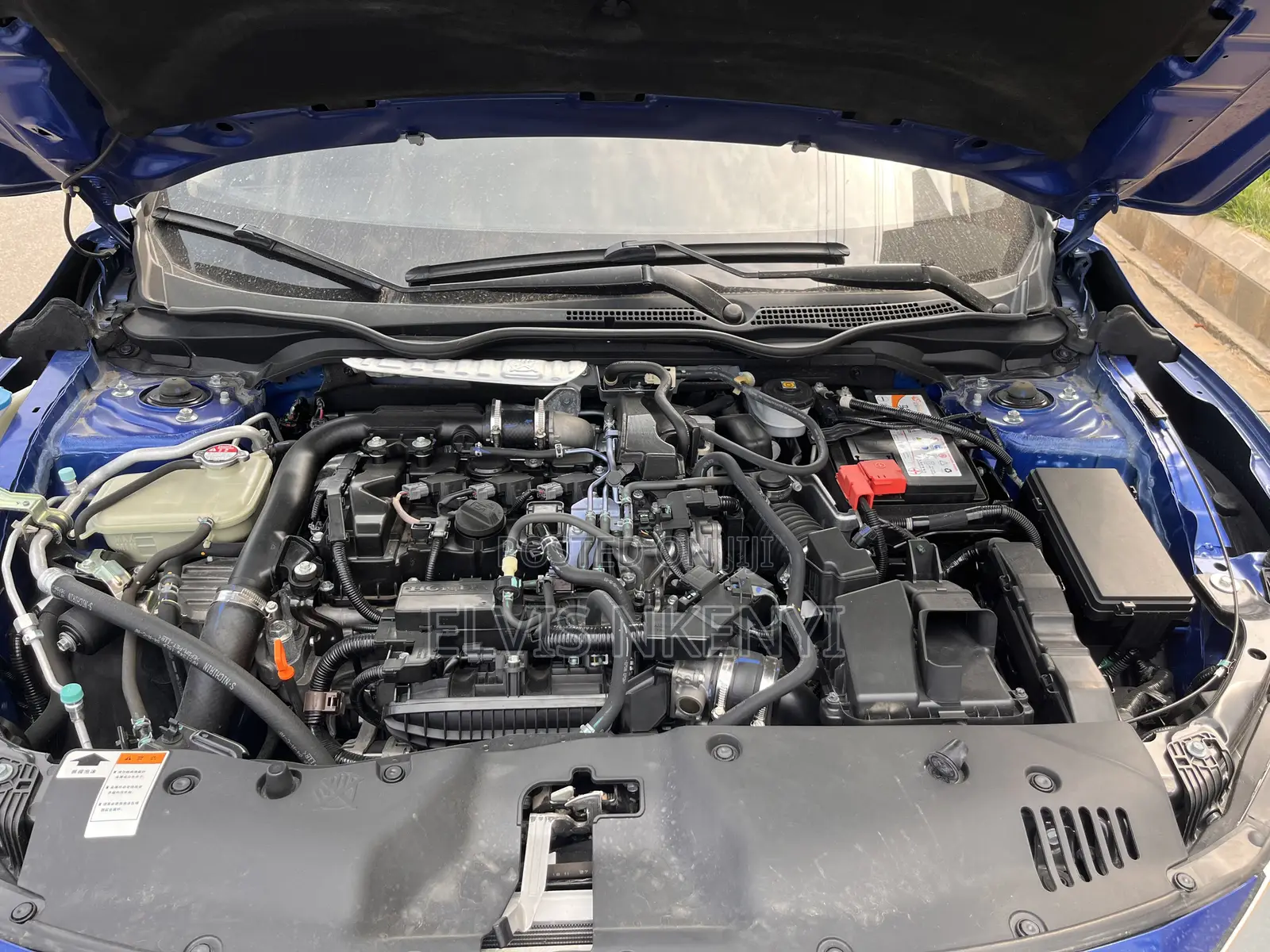 Honda Civic EX Hatchback 2019 Blue