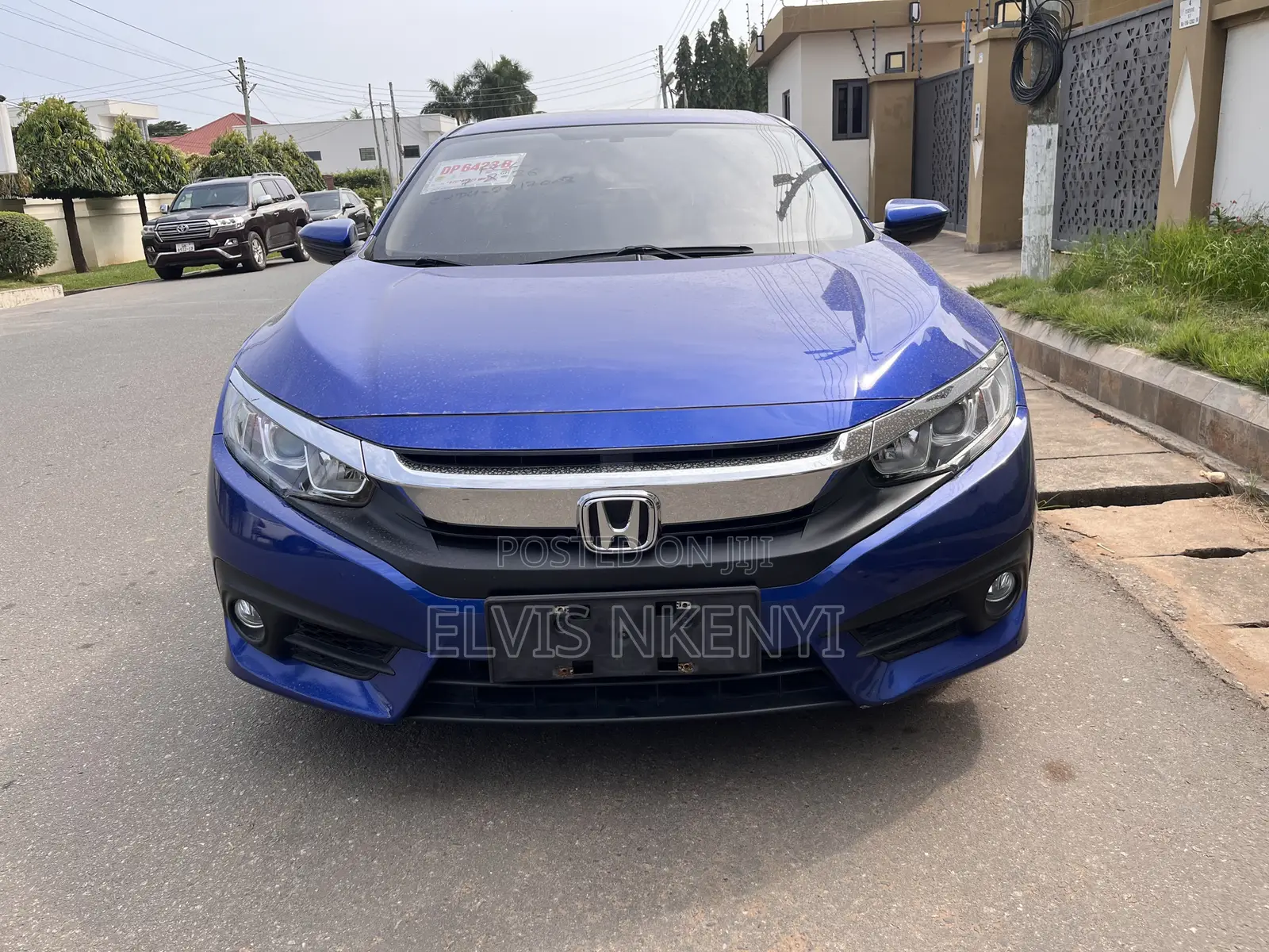 Honda Civic EX Hatchback 2019 Blue