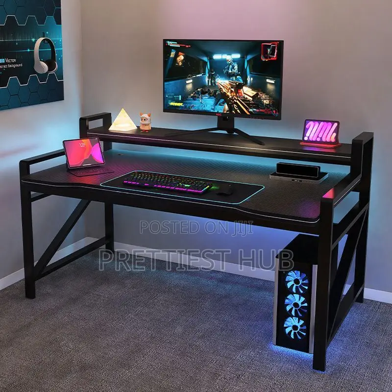 Studio Gaming Desk With Monitor Stand