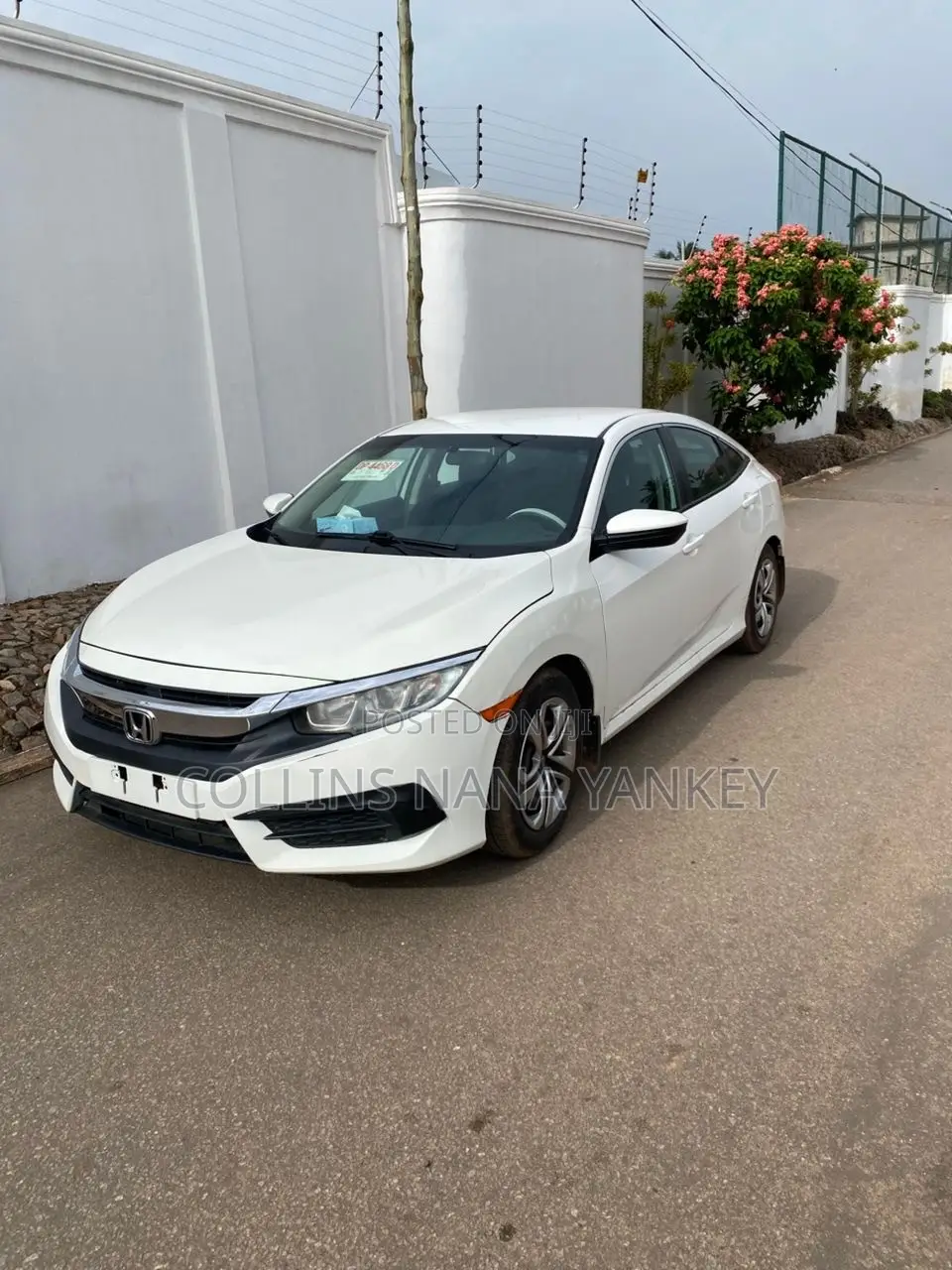 Honda Civic LX Sedan 2018 White