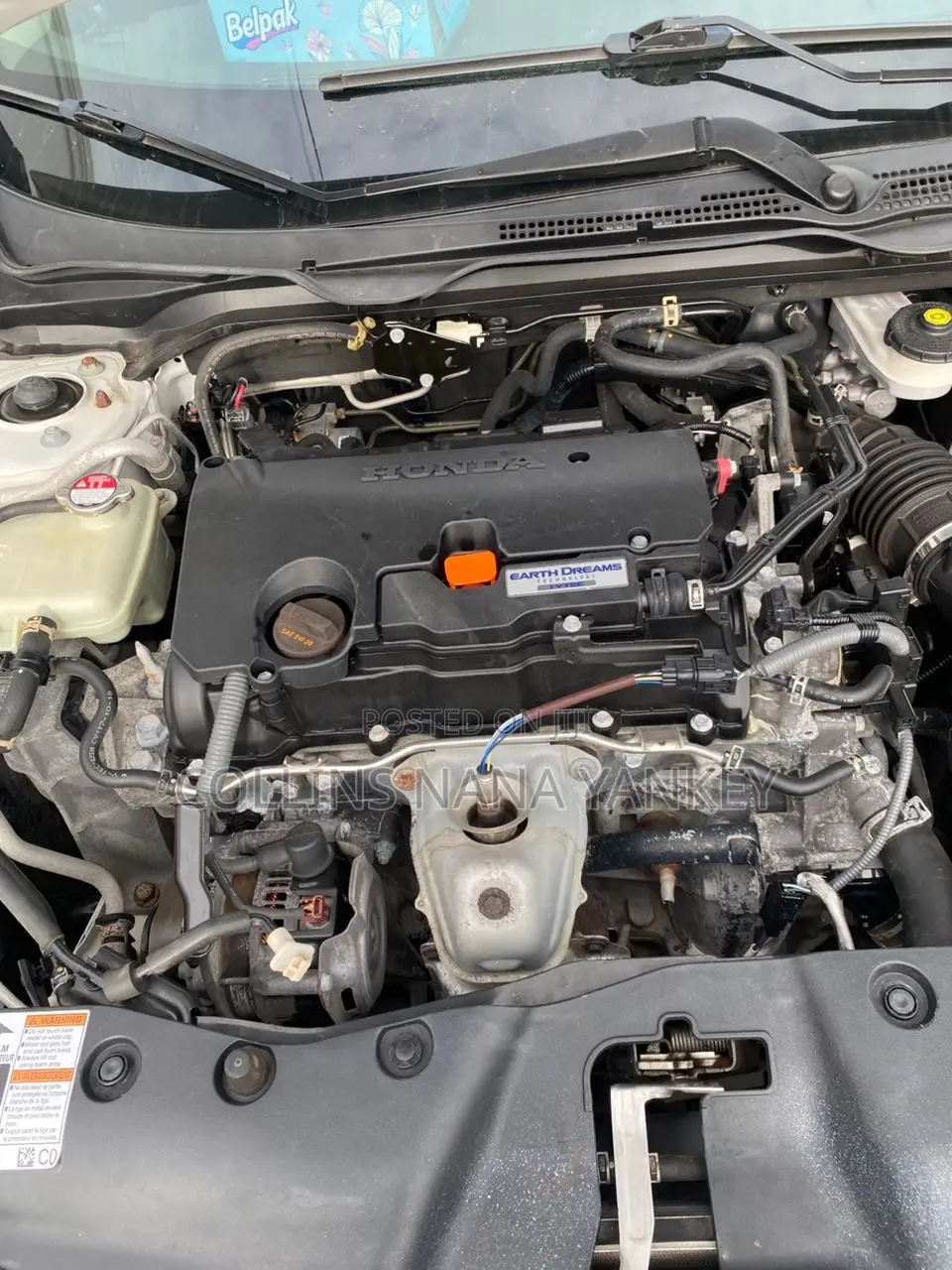 Honda Civic LX Sedan 2018 White