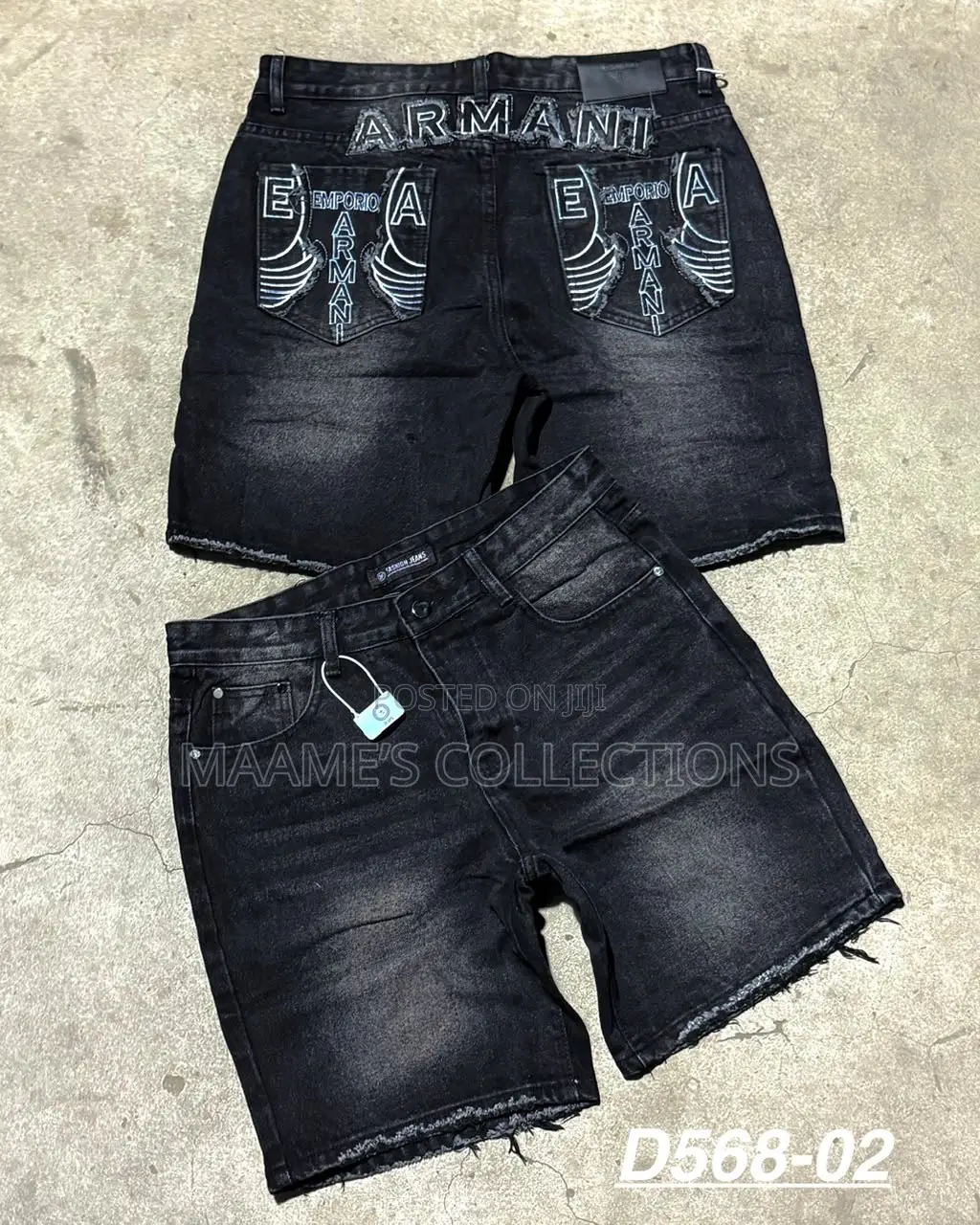Trendy Distressed Denim Short Jeans for Men