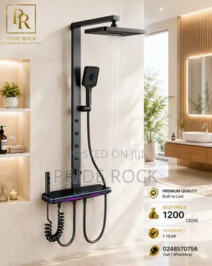Quality Multi Digital Shower Pole With Led