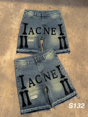 Men’s Stylish Graphic Denim Shorts
