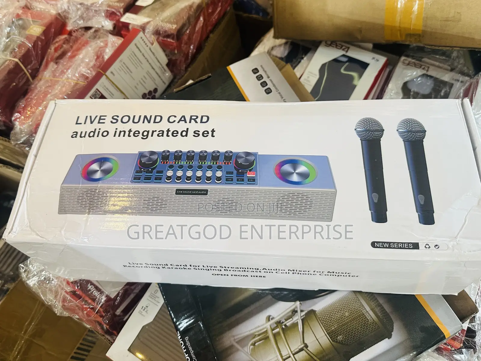 Live Sound Card and Audio Integrated Set