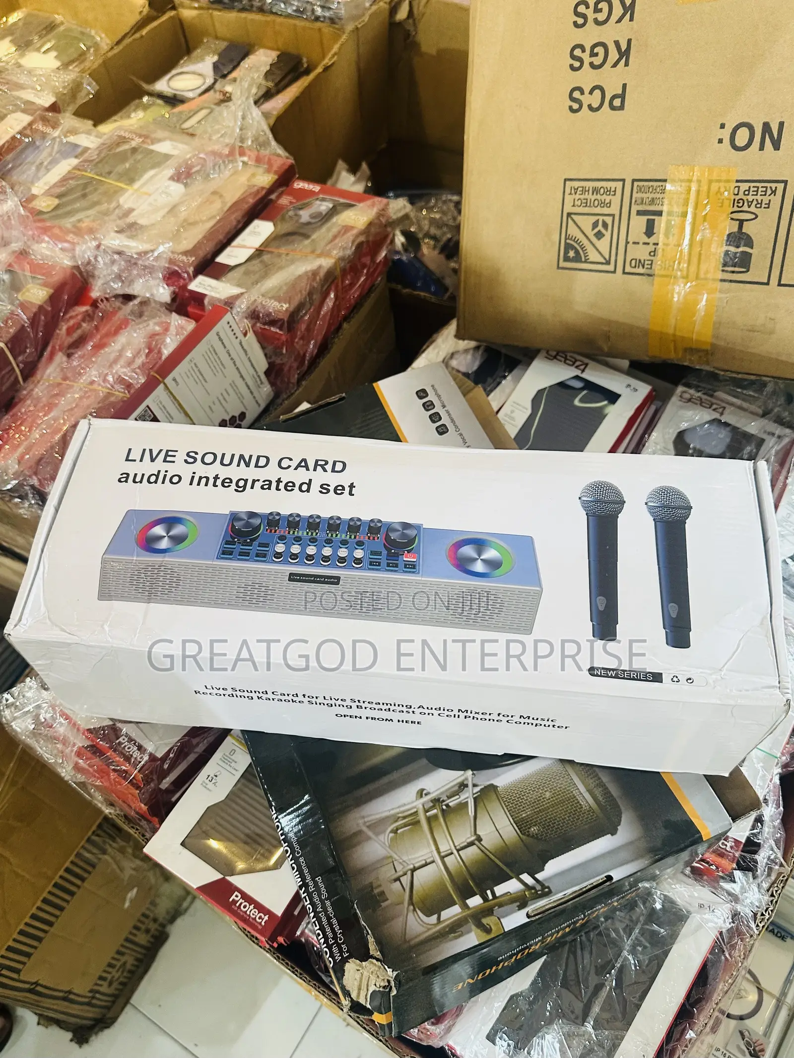 Live Sound Card and Audio Integrated Set