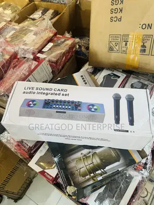 Live Sound Card and Audio Integrated Set