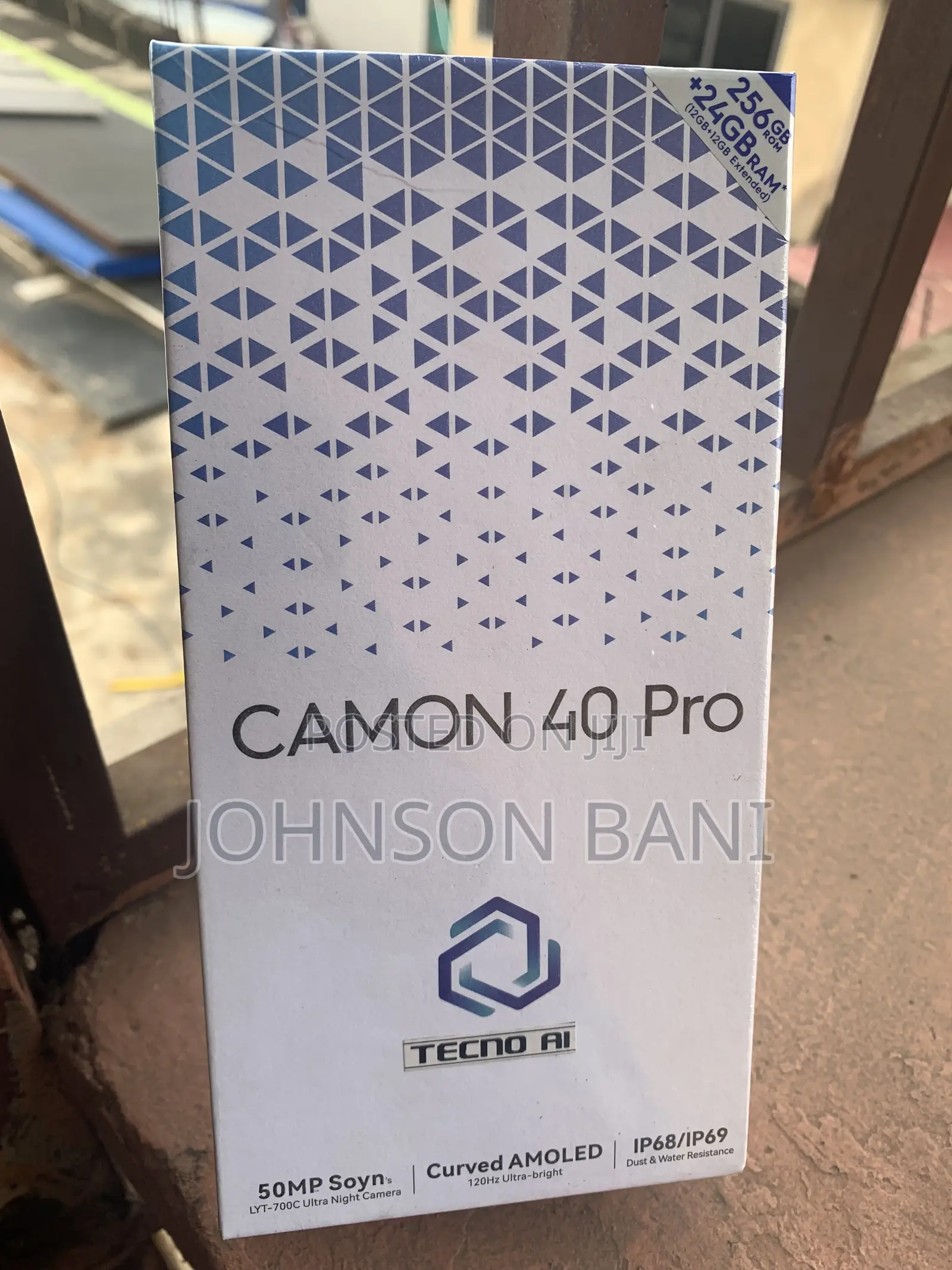 New Tecno Camon 40 Pro 5G 256 GB Gray
