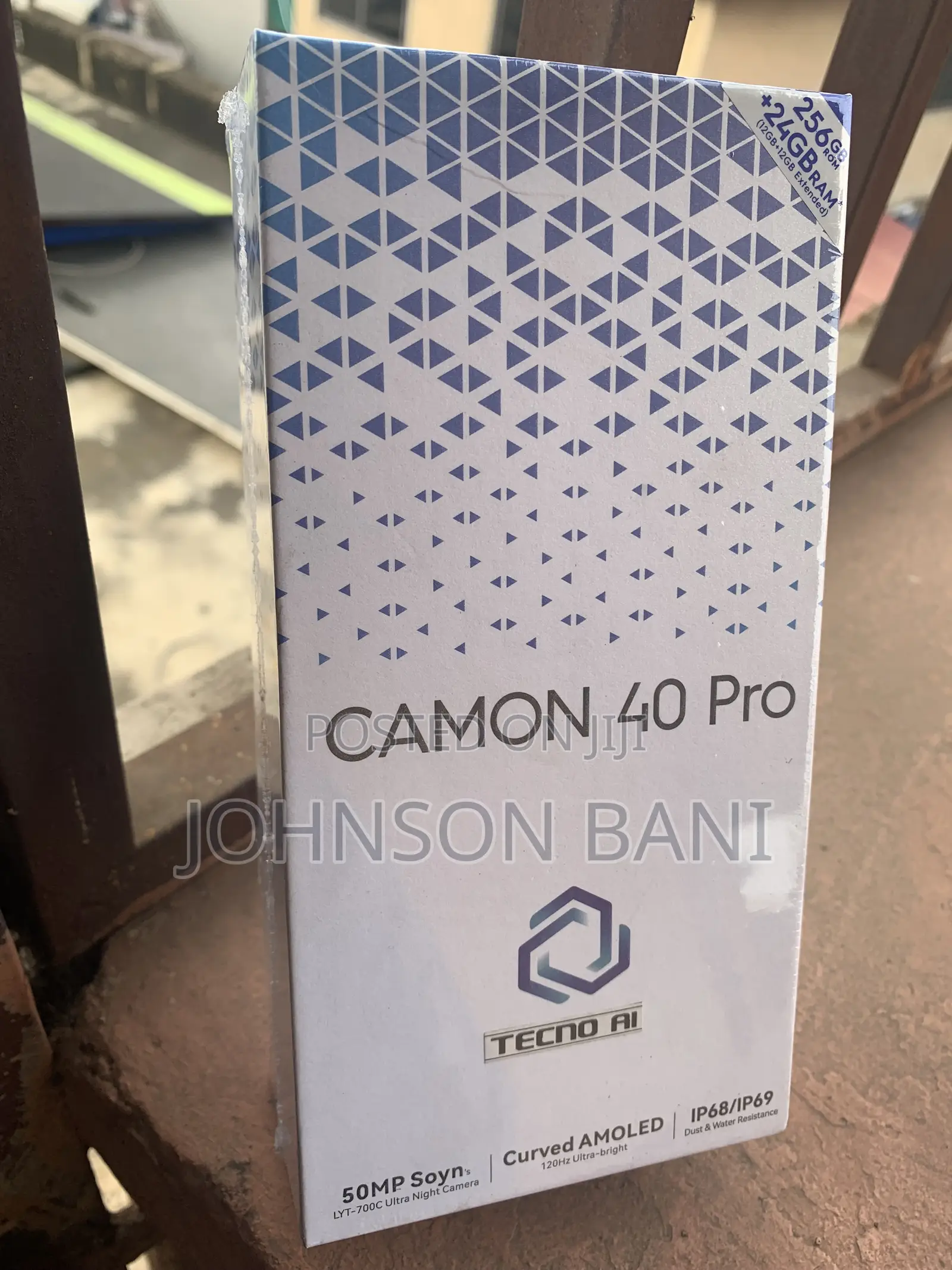 New Tecno Camon 40 Pro 5G 256 GB Gray