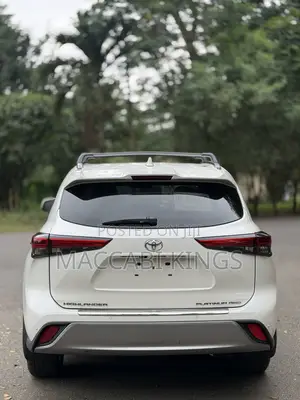 Toyota Highlander Platinum 2022 White
