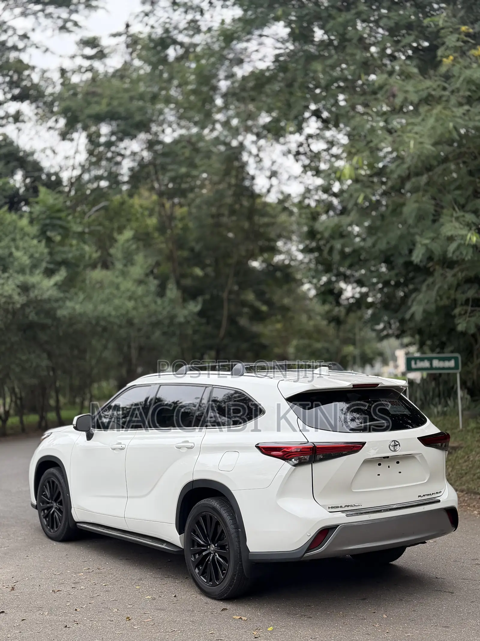Toyota Highlander Platinum 2022 White