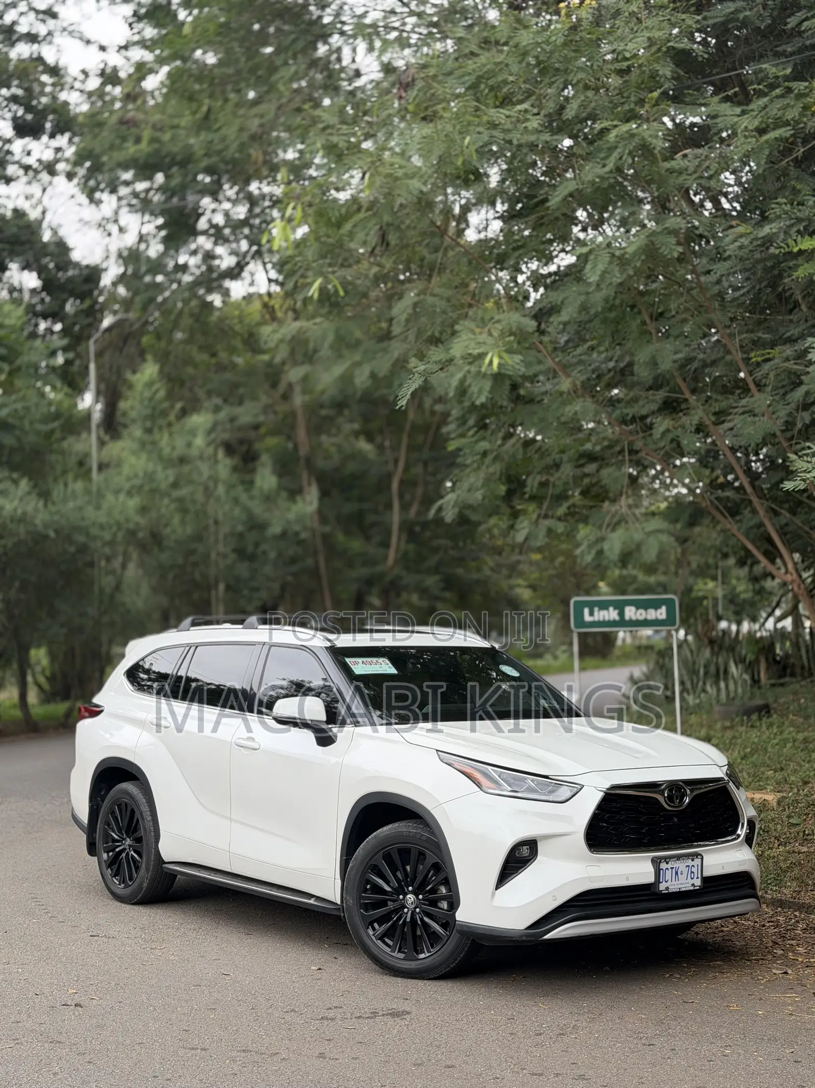 Toyota Highlander Platinum 2022 White