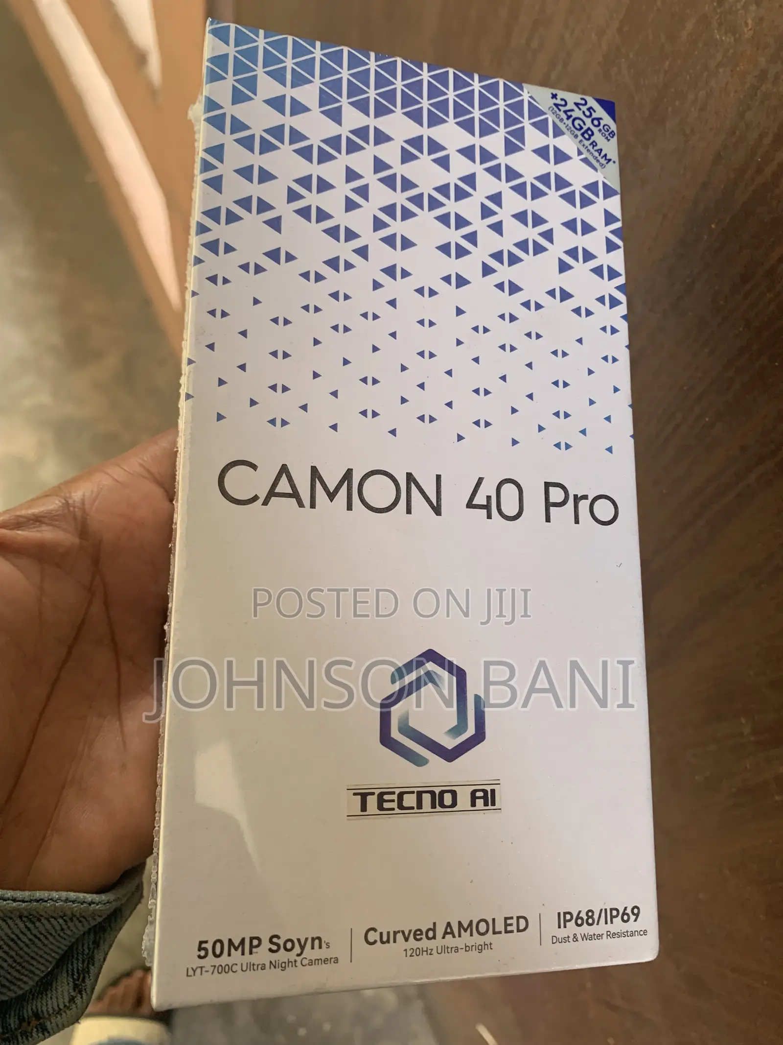 New Tecno Camon 40 Pro 5G 256 GB Black