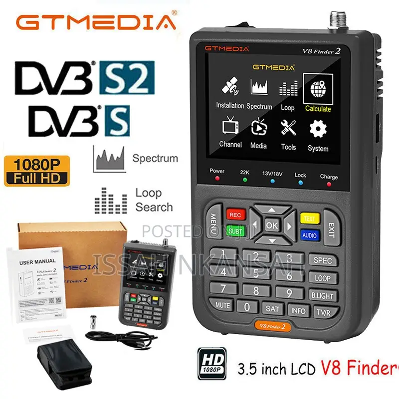 V8 Satellite Finder