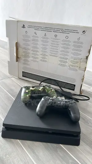 PS4 Slim With Two Controllers