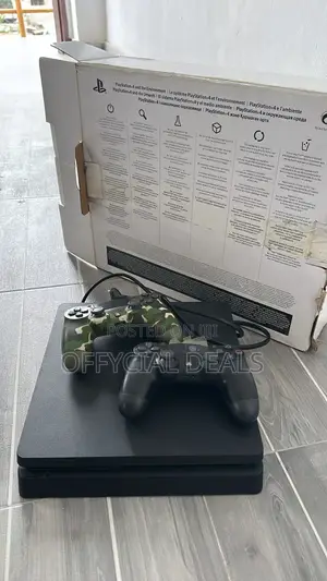 PS4 Slim With Two Controllers