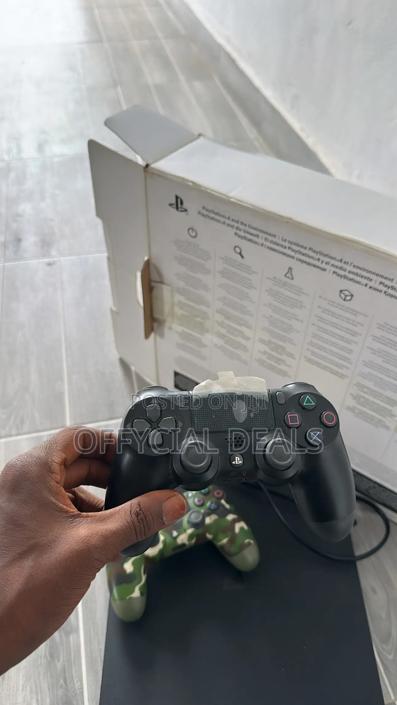 PS4 Slim With Two Controllers