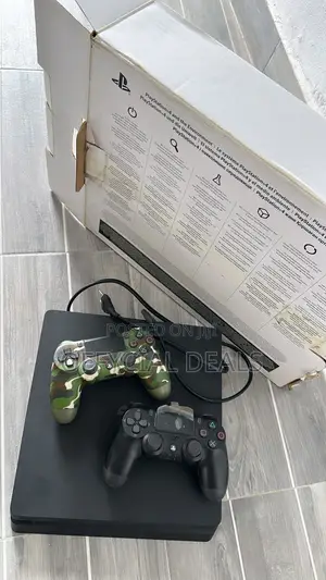 PS4 Slim With Two Controllers