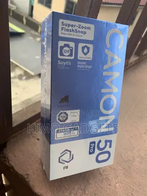 New Tecno Camon 50 Pro 256 GB Gold