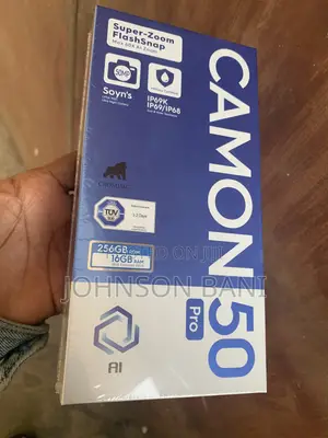 New Tecno Camon 50 Pro 256 GB Orange