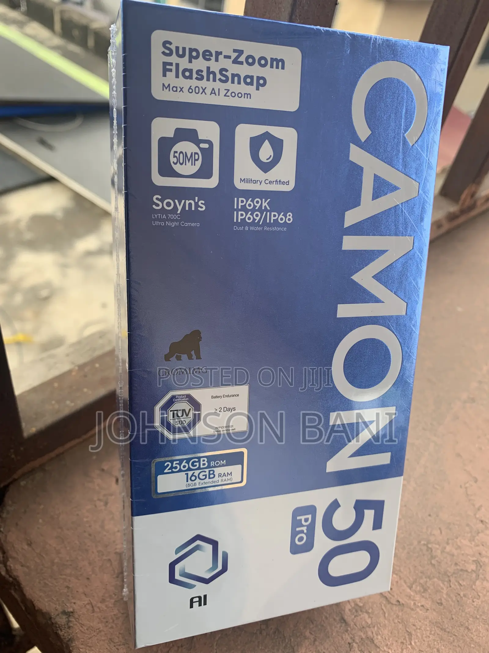 New Tecno Camon 50 Pro 256 GB Orange