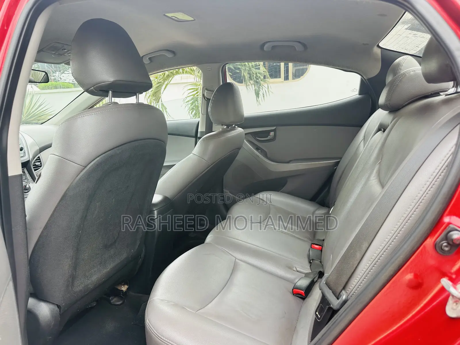 Hyundai Elantra GLS Sedan FWD (1.8L 4cyl 6A) 2013 Red