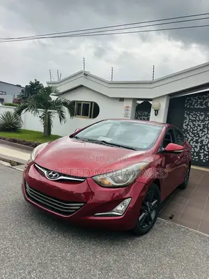 Hyundai Elantra GLS Sedan FWD (1.8L 4cyl 6A) 2013 Red