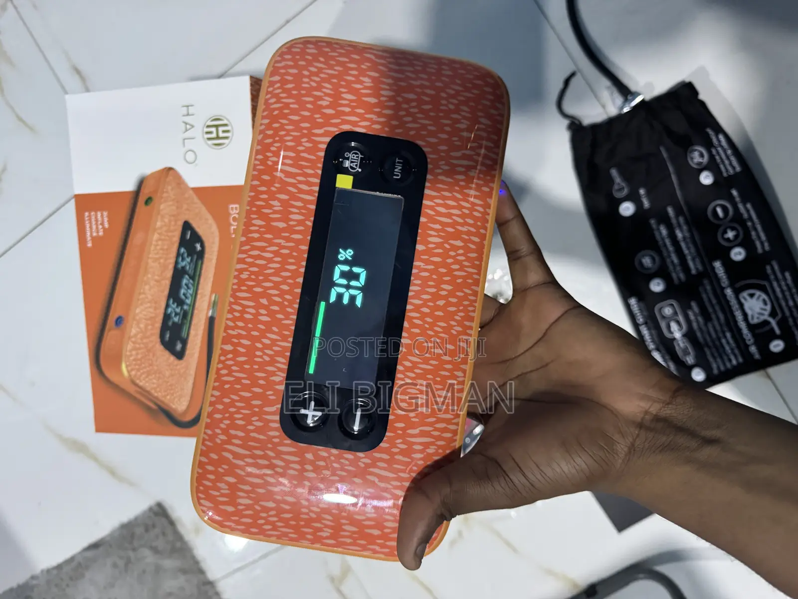 HALO Bolt Ultimate 4.0 (Jump Starter + Tire Inflator + 75W AC Power)