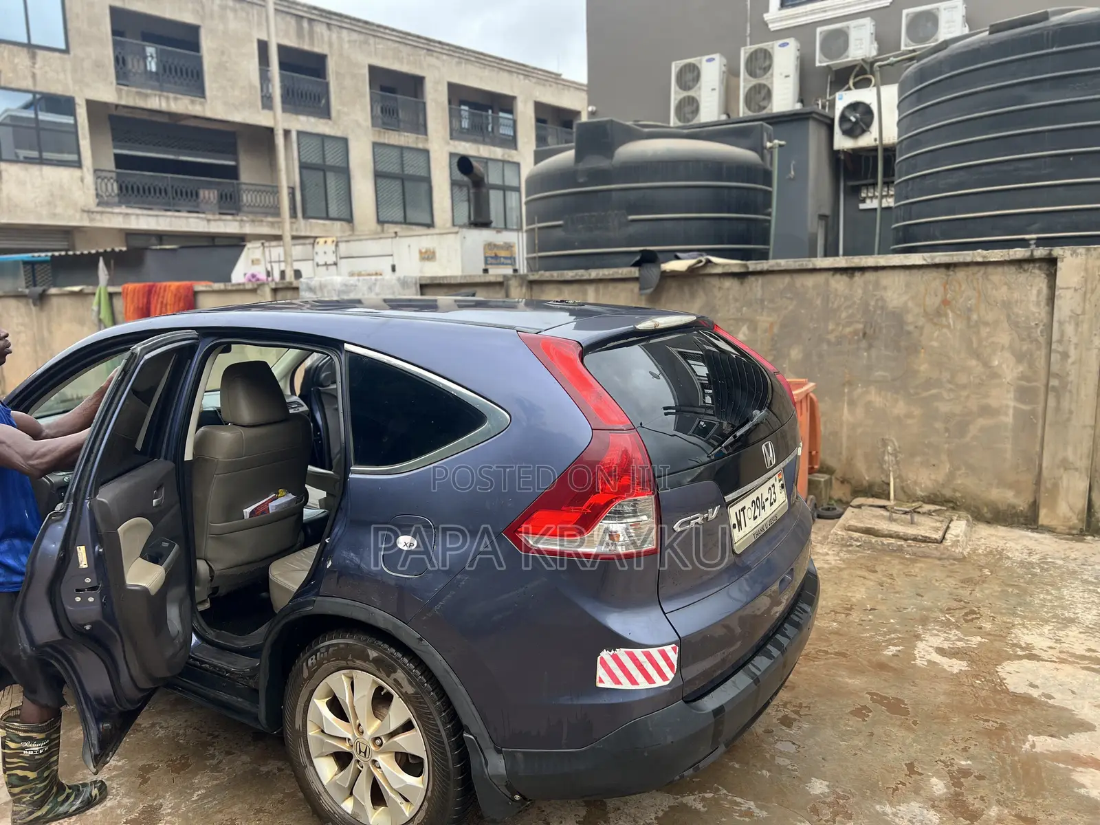 Honda CR-V EX 4dr SUV (2.4L 4cyl 5A) 2013 Blue