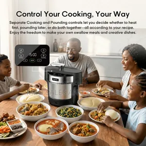 Syinix Swallow Maker Ultra–Smart Automatic Swallow&Food Processor (5L)