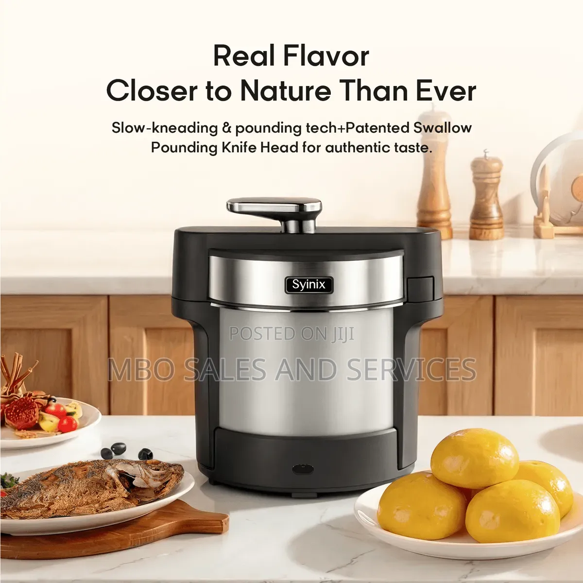 Syinix Swallow Maker Ultra–Smart Automatic Swallow&Food Processor (5L)