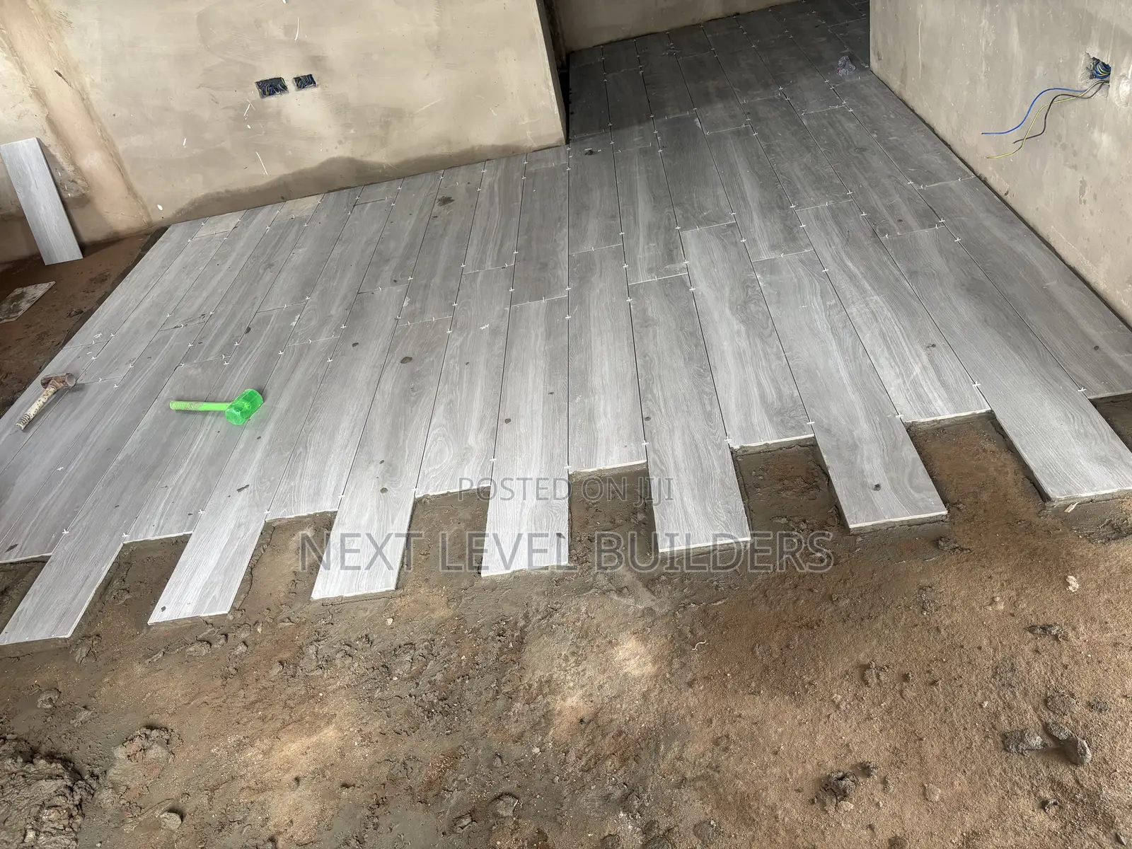 “Professional Floor & Wall Tiling Services by Next Level Builders.”