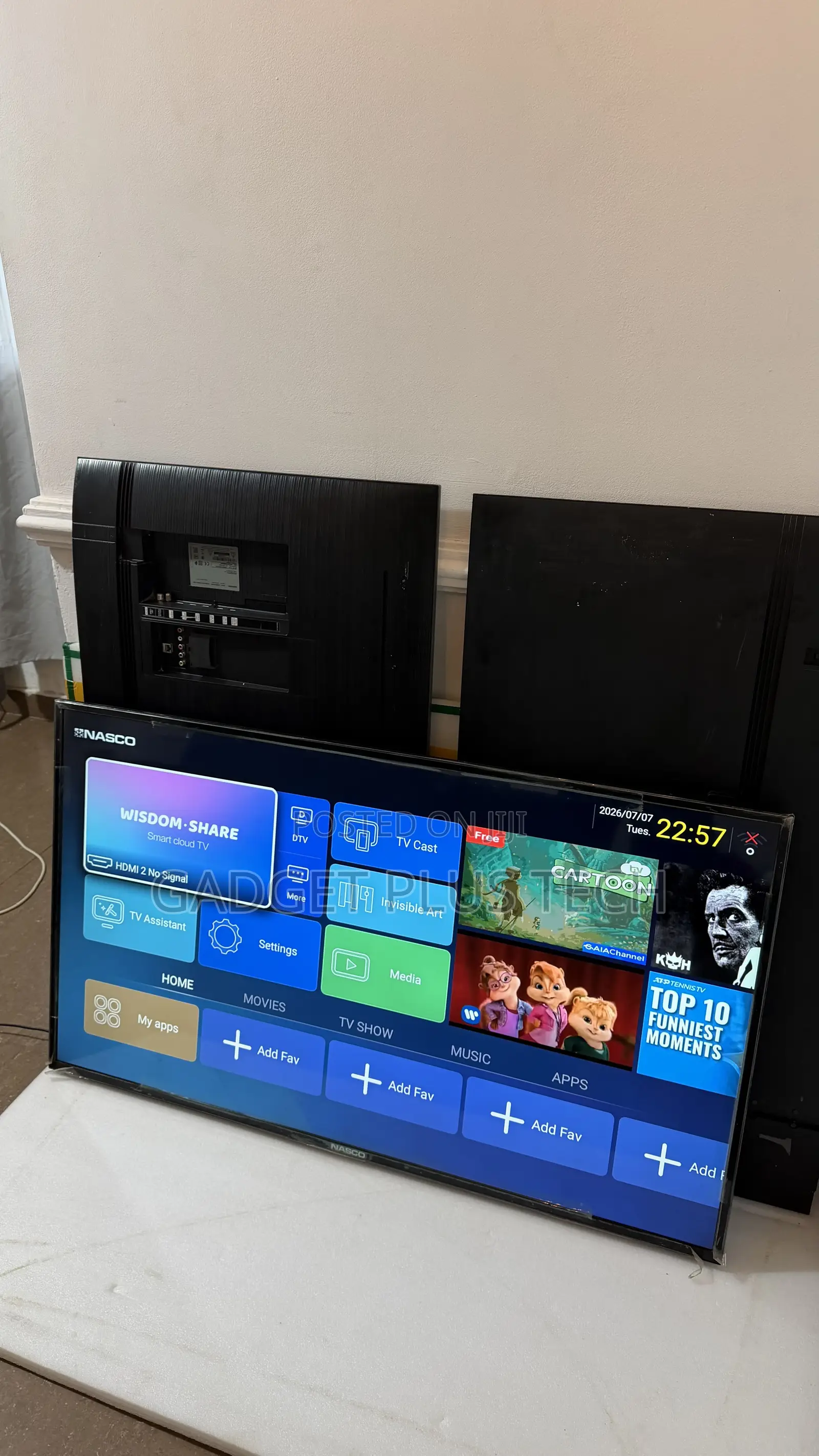 Very Neat 55” Nasco 4K Andriod Smart TV