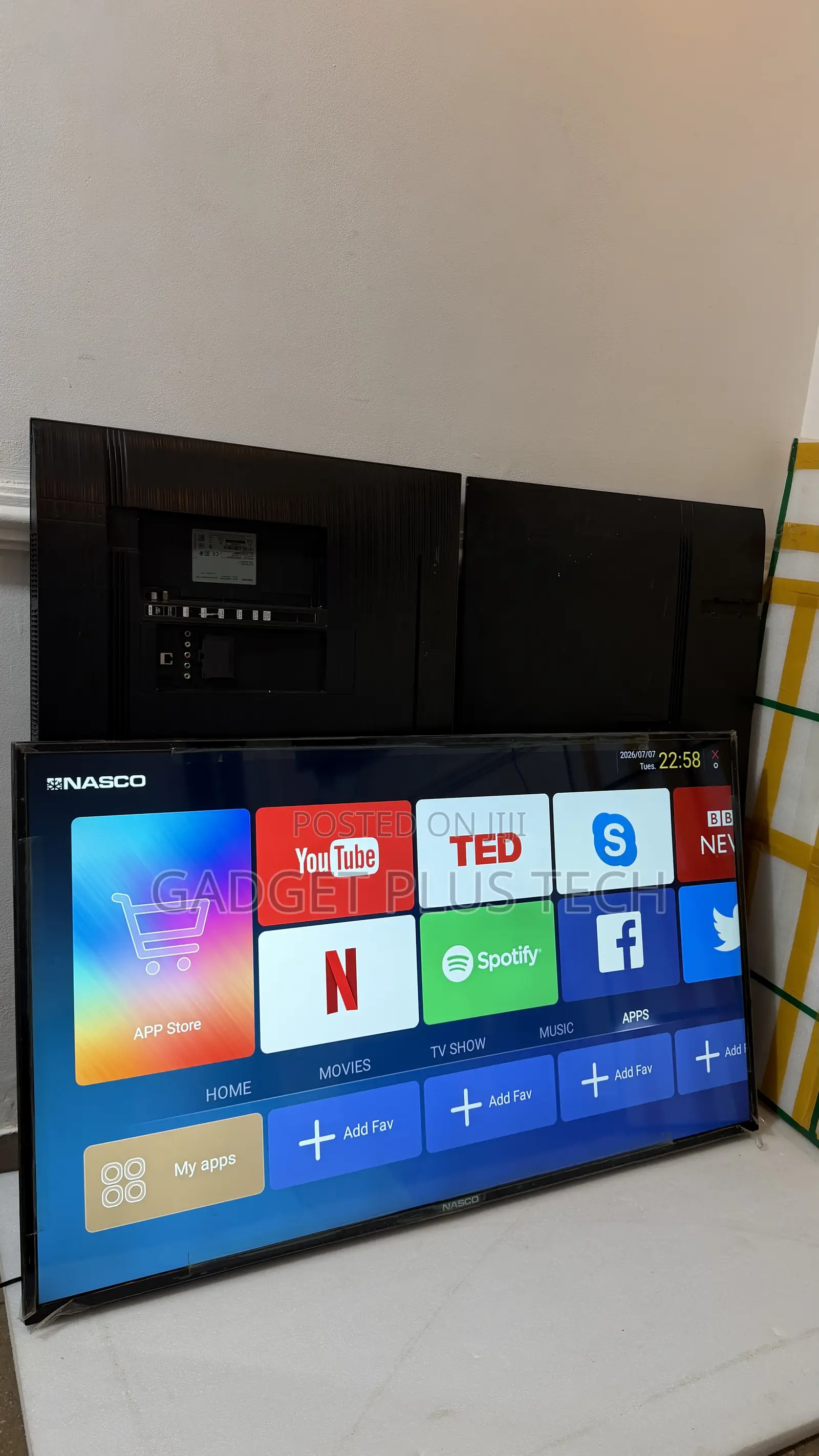 Very Neat 55” Nasco 4K Andriod Smart TV