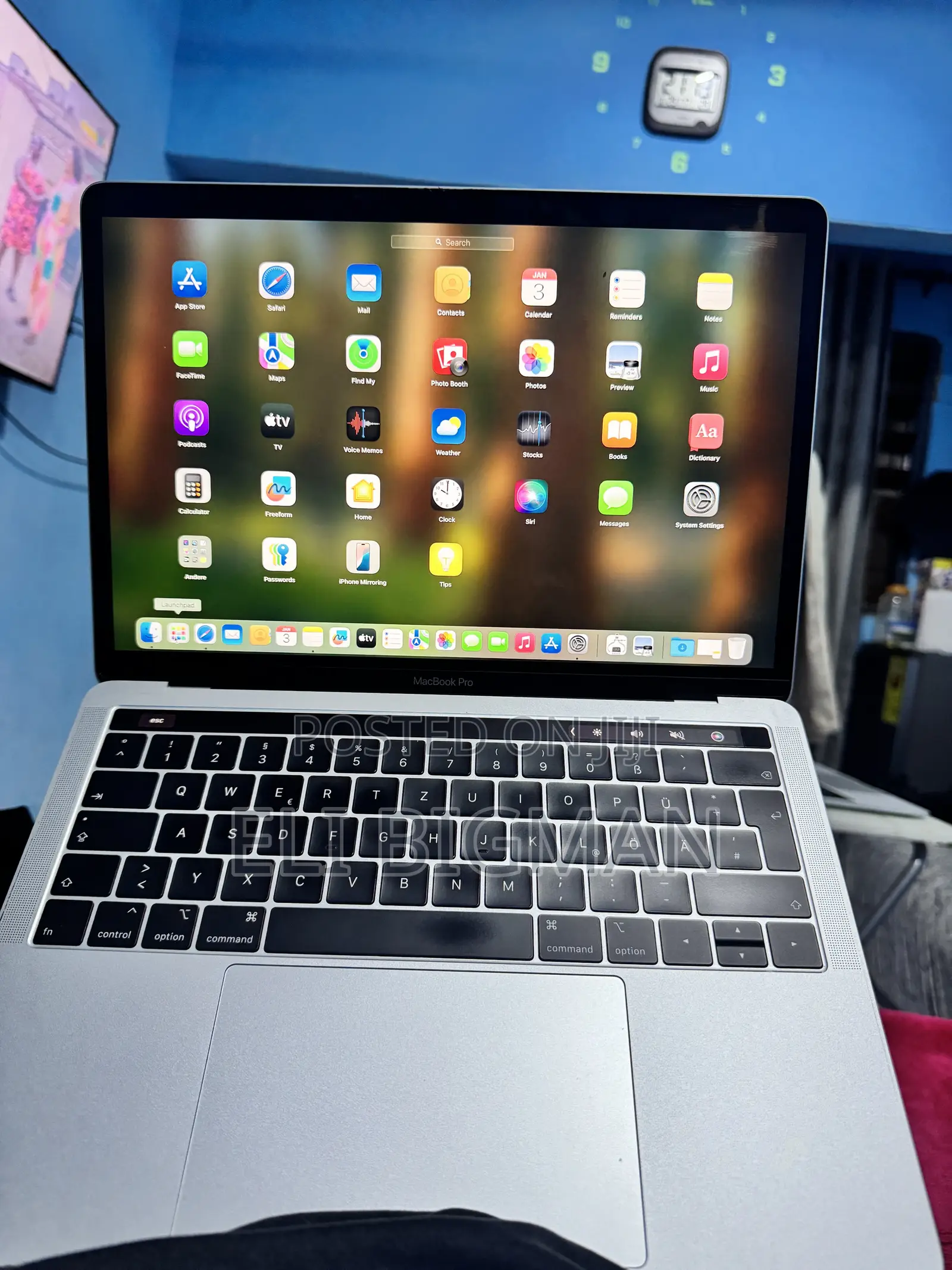 Laptop Apple MacBook Pro 2019 16GB Intel Core i5 SSD 250GB