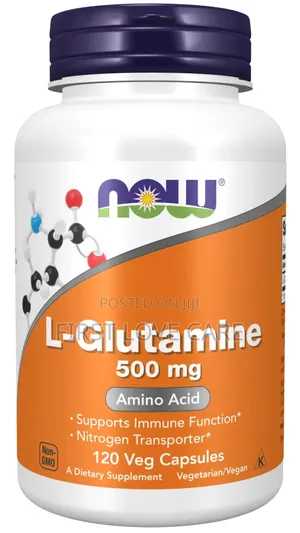 Now 
L-Glutamine, 500 Mg, 120 Veg Capsules