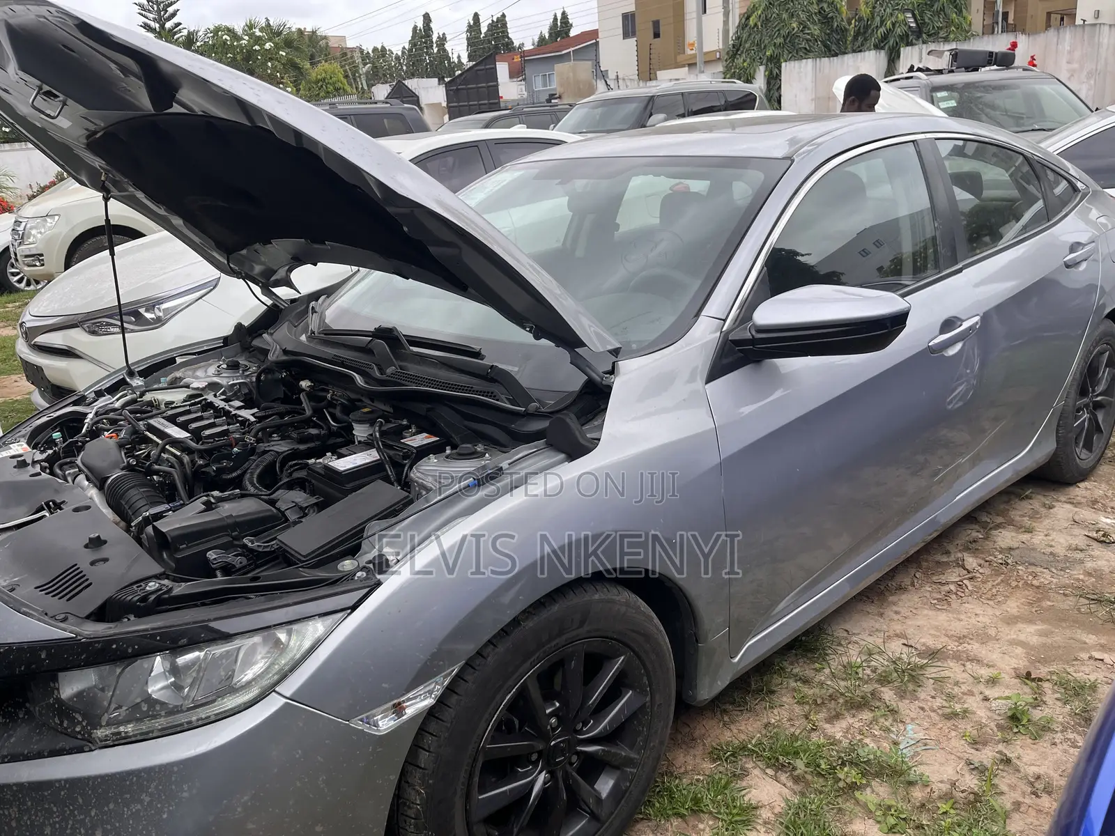 Honda Civic EX Hatchback 2019 Gray