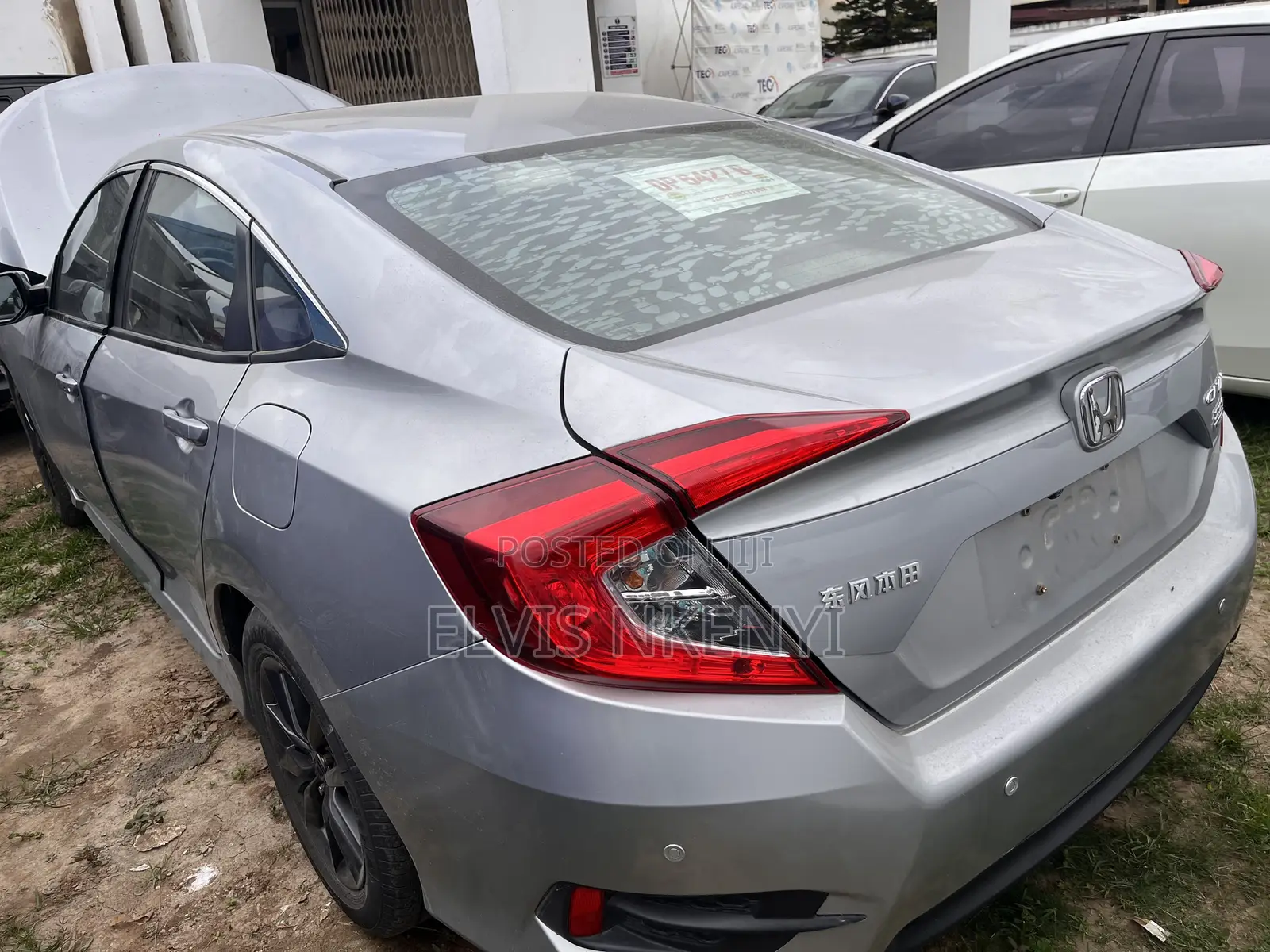 Honda Civic EX Hatchback 2019 Gray