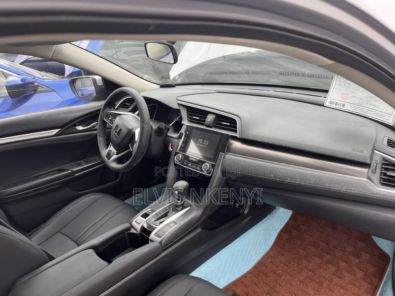 Honda Civic EX Hatchback 2019 Gray