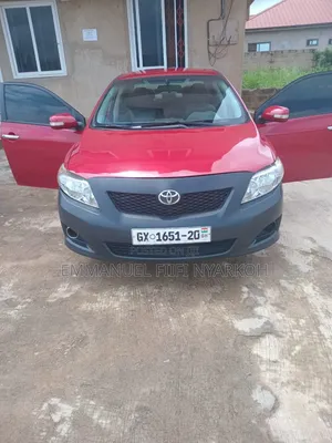 Toyota Corolla 2009 Red
